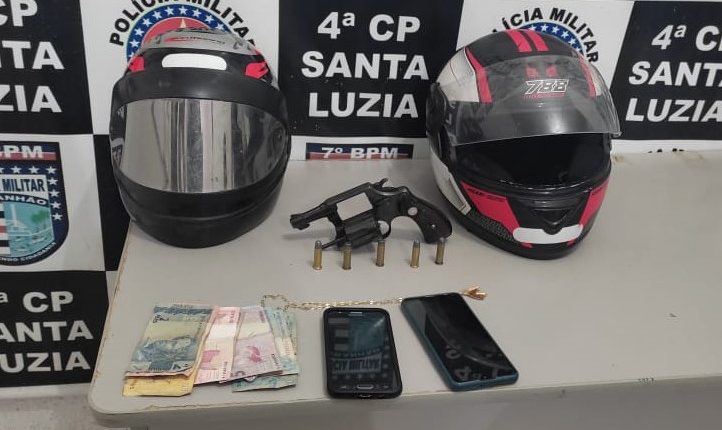 Ações do 7º BPM resultam na prisão de quatro pessoas e na apreensão de duas armas de fogo