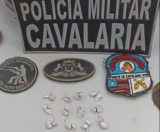 POLÍCIA MILITAR PRENDE SUSPEITO DE TRÁFICO DE DROGAS NA REGIÃO DO CENTRO DE SÃO LUÍS