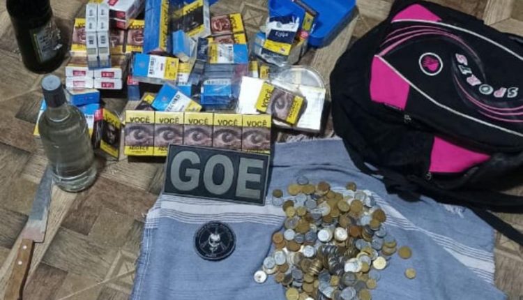 POLÍCIA MILITAR RECUPERA MATERIAL FURTADO DE COMERCIO NO MUNICÍPIO DE BARRA DO CORDA