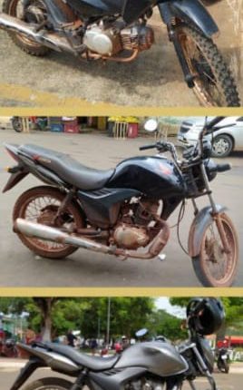 Policiais do 33° BPM recuperam três motos com restrição de roubo na cidade de Colinas