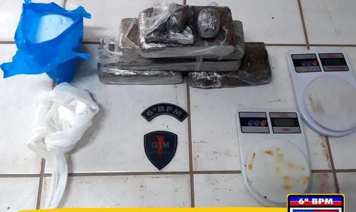 Operação Carnaval: Grupo Tático da PMMA conduz duas mulheres suspeitas de tráfico de drogas