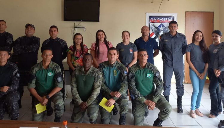 Policiais Militares do 15º BPM participam de palestra sobre nutrição alimentar