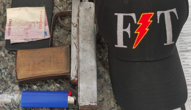 Polícia militar retira de circulação mais uma arma de fogo das ruas da cidade de Timon