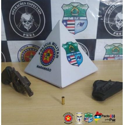 GOE CONDUZ INDIVÍDUO POR PORTE ILEGAL DE ARMA DE FOGO E DISPARO EM VIA PÚBLICA EM IMPERATRIZ