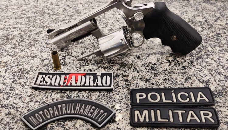 Ações do 7º BPM apreende duas armas de fogo na sua área de atuação