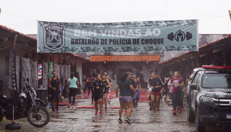BATALHÃO DE CHOQUE REALIZA MANHÃ DE ATIVIDADES EM ALUSÃO AO DIA INTERNACIONAL DA MULHER