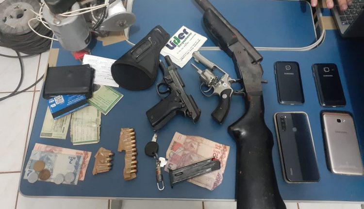 Operação Carnaval: 12º BPM recupera carga roubada e apreende três armamentos, em Campestre-MA