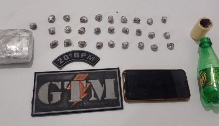 Operação Carnaval: 20º BPM prende suspeitos, recupera material furtado e apreende drogas