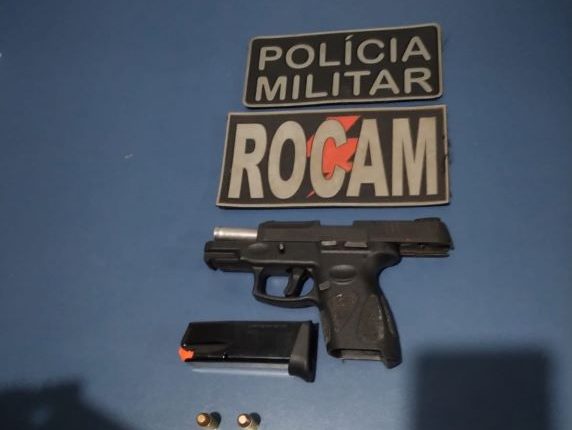 Operação Carnaval: Policiais militares do 41º BPM apreendem arma de fogo e munições