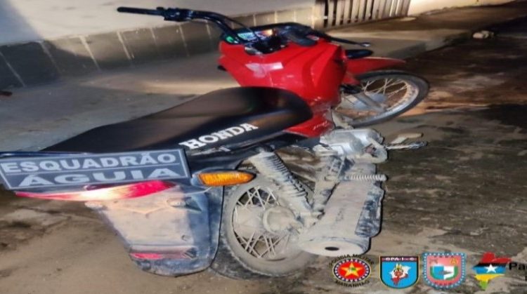 Polícia Militar prende dupla e resgata motocicleta roubada na Trizidela