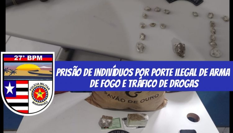 OPERAÇÃO CIDADE SEGURA EM ROSÁRIO-MA CULMINA NA PRISÃO DE SUSPEITOS DE TRAFICO DE DROGAS EM SUA PRIMEIRA NOITE