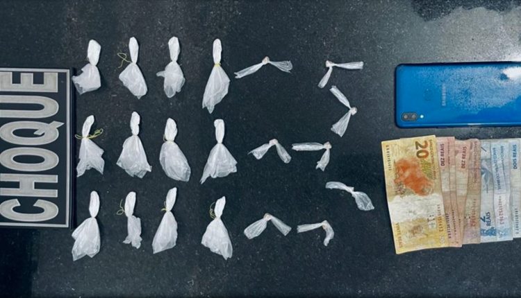 Polícia Militar prende suspeito e apreende entorpecentes na área da Ribeira