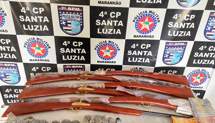 Policia Militar prende homem que comercializava armas e munições em Santa Luzia