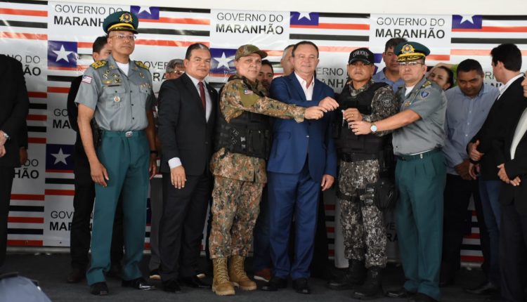PMMA recebe novas viaturas e motocicletas em solenidade do governo estadual