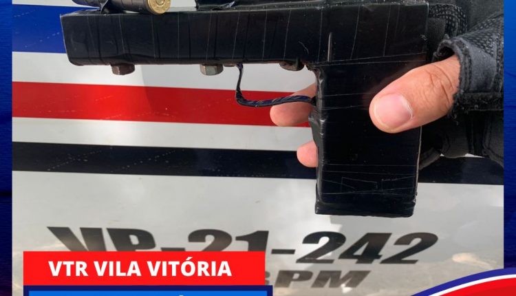 Operação Tiradentes: Polícia Militar prende dupla com a arma de fogo no bairro Janaina em São Luís