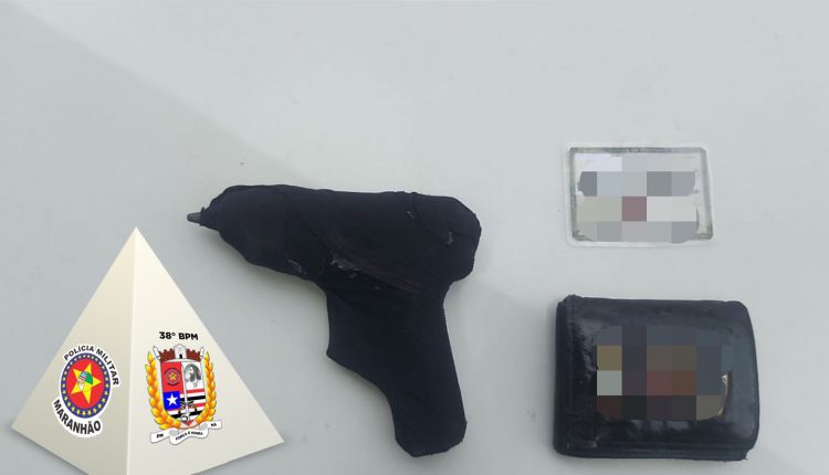 Polícia Militar prende homem com arma falsa no Bairro da Liberdade em São Luís