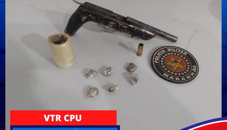 PMMA apreende arma de fogo de fabricação caseira no bairro da Cidade Olímpica