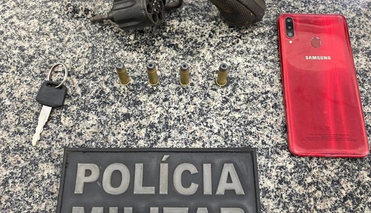 Operação Tiradentes: Polícia Militar apreende arma de fogo e recupera motocicleta roubada em Santa Inês