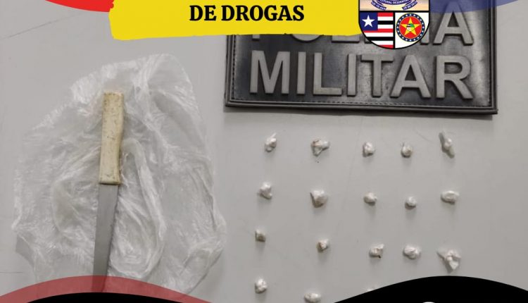 PMMA REALIZA MAIS UMA PRISÃO POR TRÁFICO DE DROGAS EM BACURI/MA