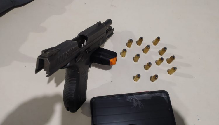 PMMA recupera arma de fogo roubada no bairro do Maracanã em São Luís