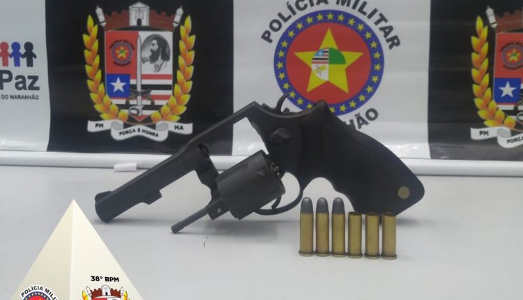 OPERAÇÃO TIRADENTES: PMMA APREENDE ARMA DE FOGO NO BAIRRO DA ALEMANHA EM SÃO LUÍS