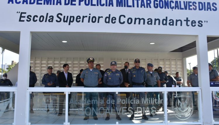 Academia de Polícia Militar Gonçalves Dias comemora 29 anos de criação em solenidade militar