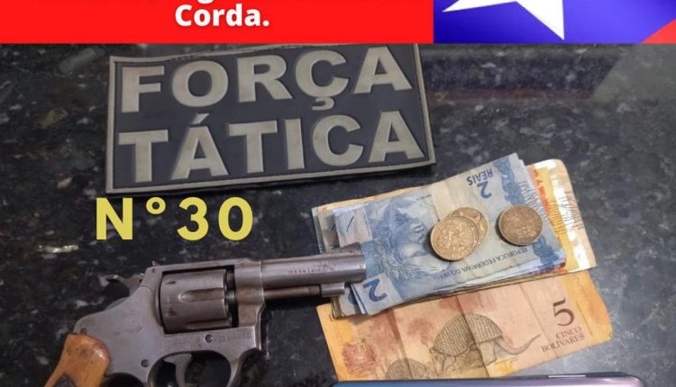 Polícia Militar prende homem por porte ilegal de arma de fogo na cidade de Barra do Corda