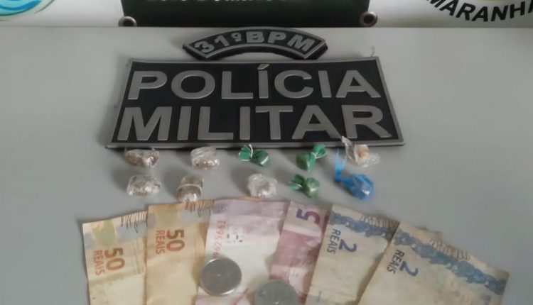Polícia Militar prende dupla acusada de tráfico de drogas na cidade de Luís Domingues