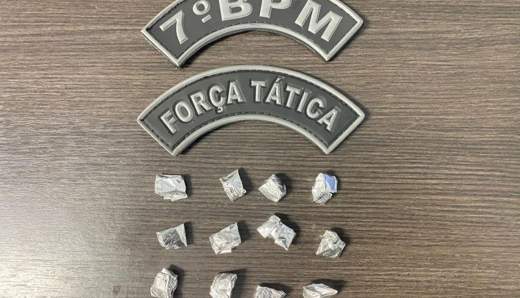 Polícia Militar prende homem com drogas na cidade de Santa Inês
