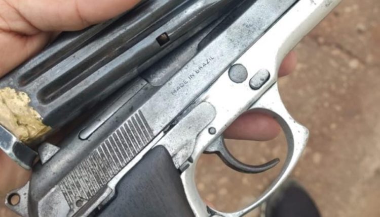 Policiais militares apreendem arma de fogo e prendem suspeito em Açailândia