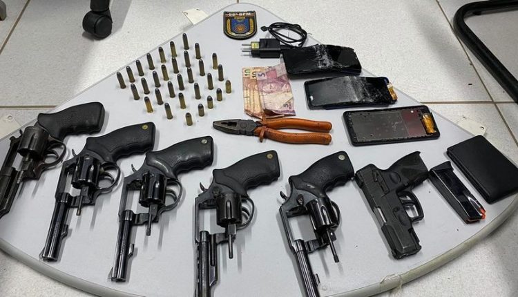 Polícia Militar evita roubo ao Banco do Nordeste no Maiobão, prende  suspeitos e apreende seis armas de fogo