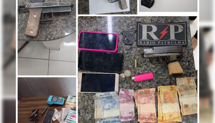 Em ação ostensiva, cinco armas de fogo são apreendidas pela PMMA em Timon