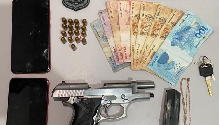 Homem é preso por porte ilegal de arma de fogo no Turu
