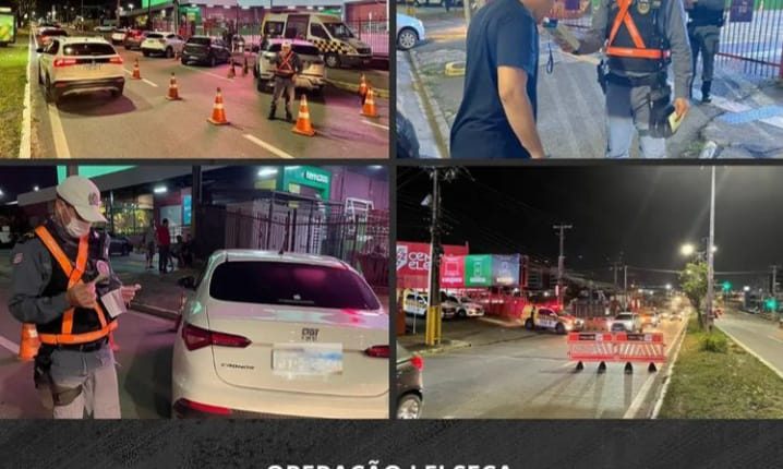 BPRv realiza “Operação Lei Seca” em São Luís