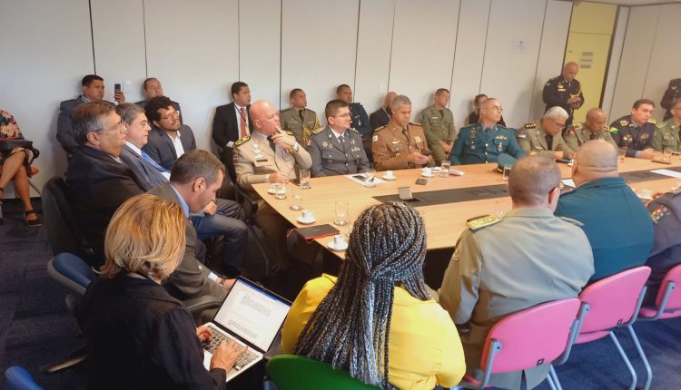 Em Brasília, Comandante-geral da PMMA participa de reunião com equipe de transição do Ministério da Justiça e Segurança Pública