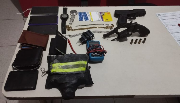 Policia Militar prende suspeitos de assalto e sequestro no Bairro João Paulo