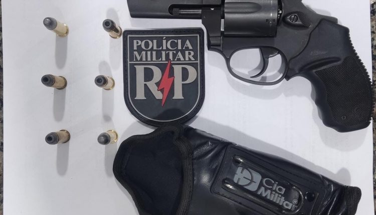 Rádio Patrulha do 11º BPM retira mais uma arma de fogo de circulação em Timon