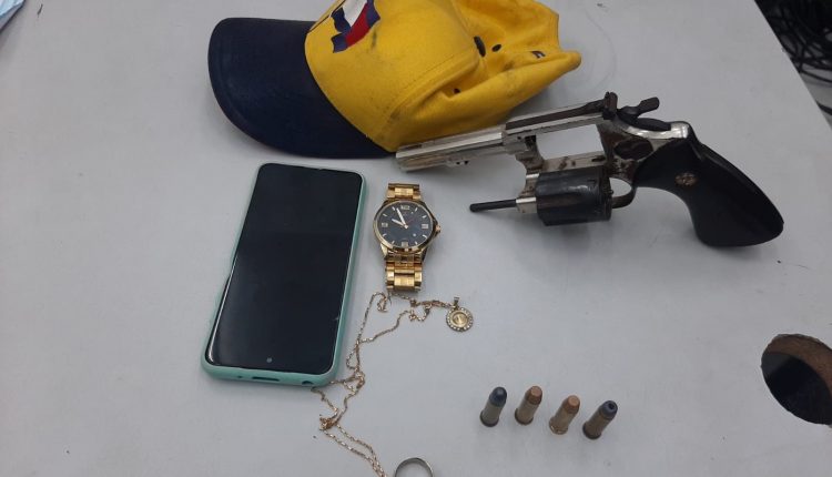 Polícia Militar prende homem por porte ilegal de arma de fogo no Bairro da Alemanha em São Luís