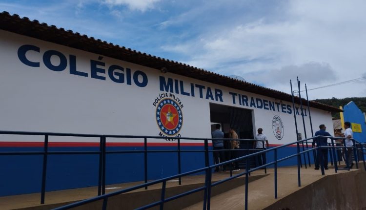 Inauguração do Colégio Militar Tiradentes XXI da cidade de Arame
