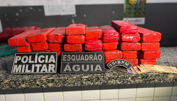 Policiais militares fazem apreensão de grande quantidade de entorpecentes em Bacabal