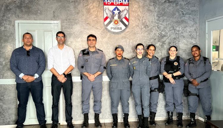 Policiais do 15º Batalhão da PM em Bacabal recebem treinamento para uso do aplicativo “Salve Maria”