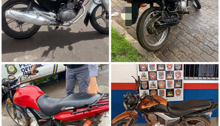 Polícia Militar recupera quatro motocicletas em Caxias – MA