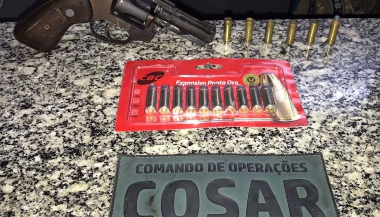 Polícia Militar prende homem com arma de fogo na cidade de Bacabal