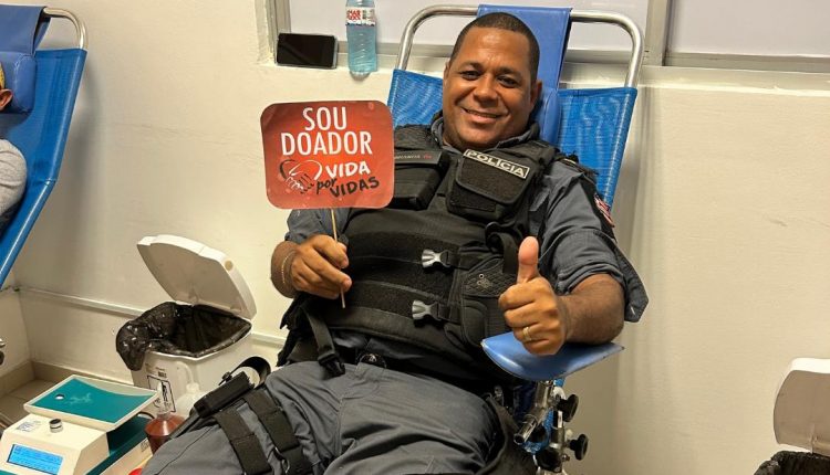 Policiais Militares participam da campanha de doação de sangue em Bacabal – MA