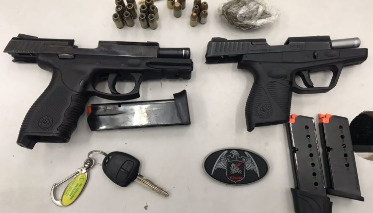 Polícia Militar prende quadrilha com duas armas de fogo no Bairro do São Francisco, em São Luís