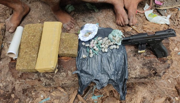 PMMA apreende grande quantidade de drogas em Axixá