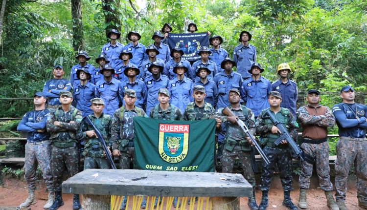 I COESP da PMMA recebe instruções no 52º BIS em Marabá/PA