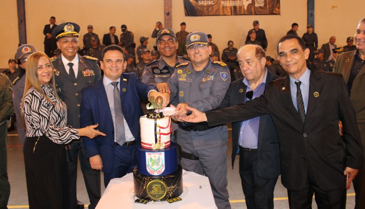 Academia de Polícia Militar Gonçalves Dias da PMMA comemora 30 anos de criação em solenidade militar