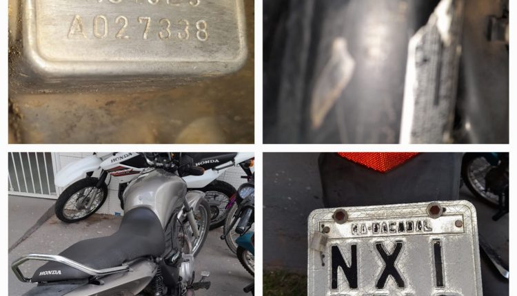 Polícia Militar recupera cinco motos roubadas/clonadas durante Operação em Chapadinha