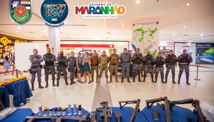 14º BPM REALIZA EXPOSIÇÃO ALUSIVA AOS 187 ANOS DA PMMA